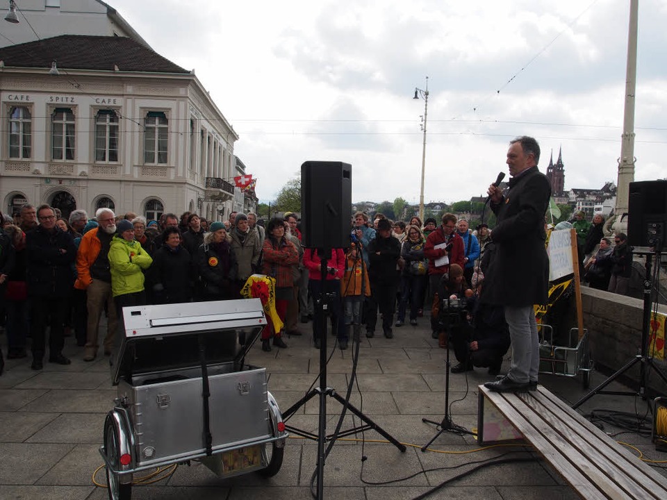 Anti-Akw-Demo in Basel  | Foto: Boris Burkhardt