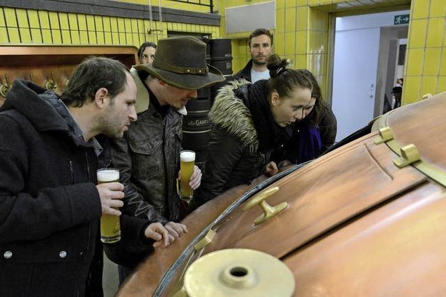Tag des Bieres: Ganter-Brauerei ffnete ihr Sudhaus fr Besucher