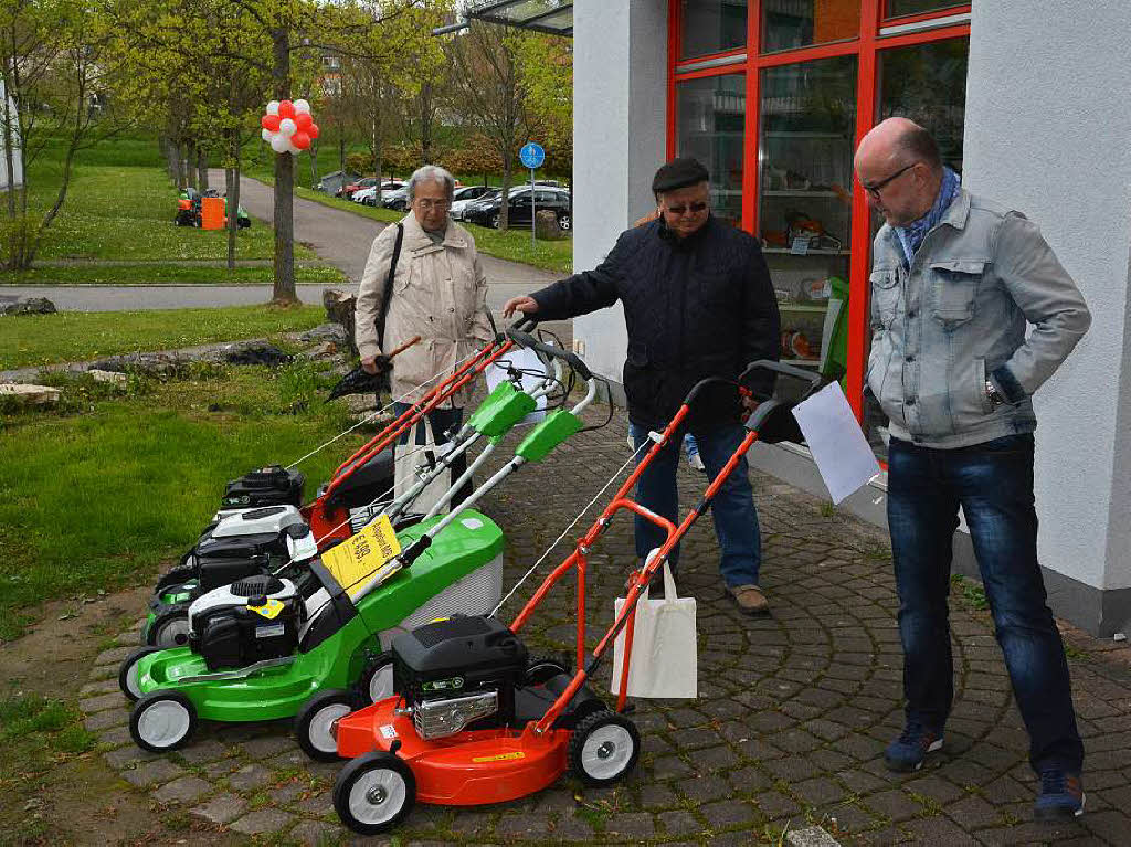 Viel geboten an Rahmenprogramm war beim verkaufsoffenen Sonntag im Rheinfelder Gewerbegebiet Schildgasse