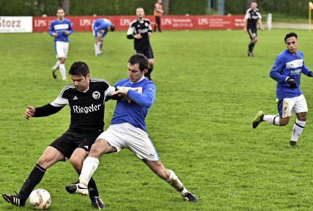 Viele ungenutzte Chancen, viel unntig...t Teningen einen knappen 1:0-Heimsieg.  | Foto: Daniel Thoma