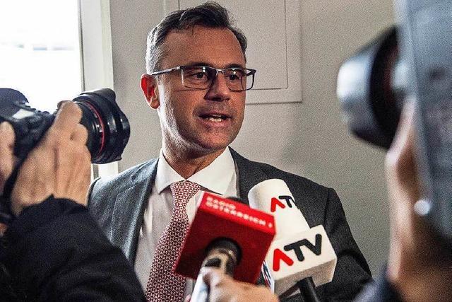 Rechtsruck in Österreich - FPÖ-Kandidat liegt vorne
