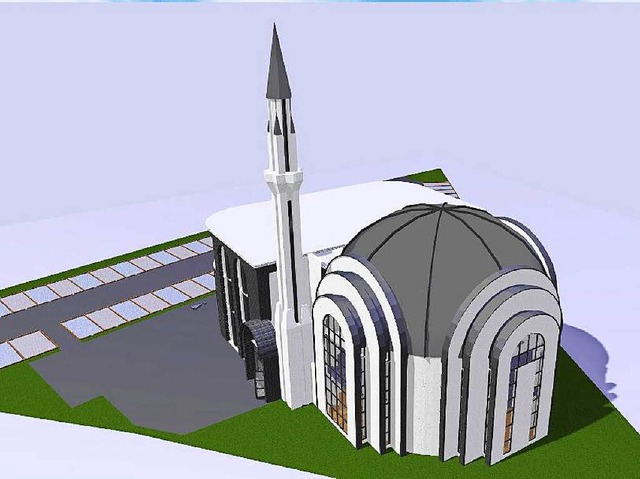 So soll die neue Moschee in Lahr einmal aussehen.  | Foto: Privat