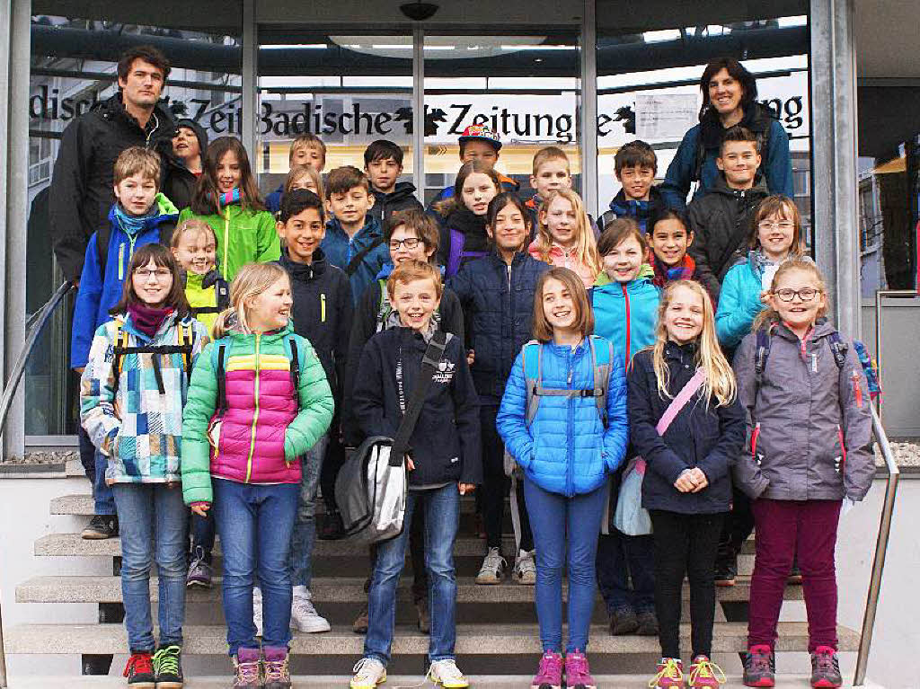 Klasse 4b der Kastellbergschule Waldkirch