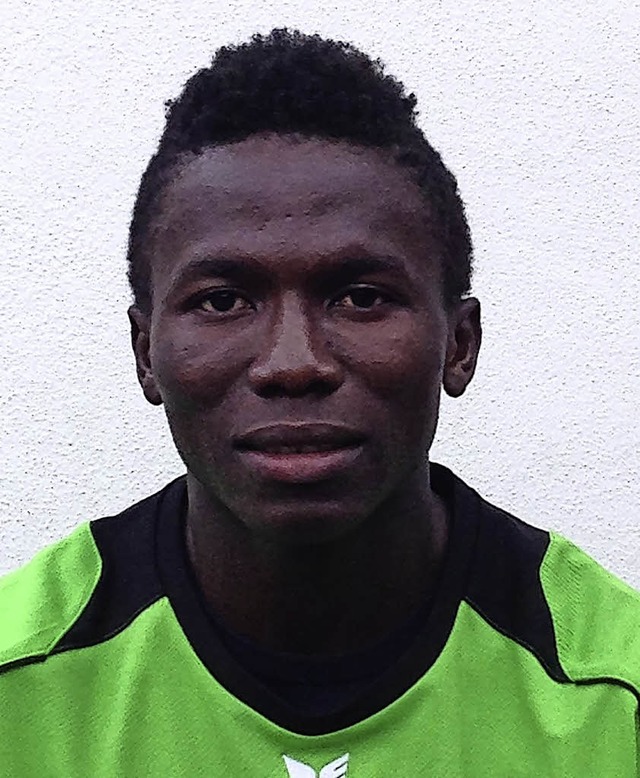 Doppeltorschtze fr Zell-Schnau: Ousman Njie  | Foto: ZVG