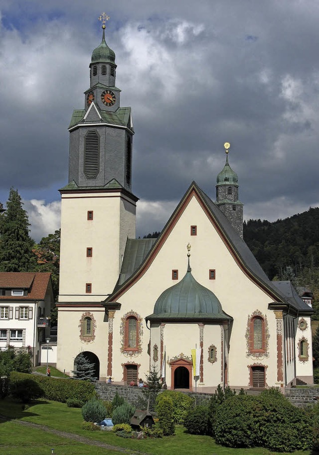 Die Todtmooser Wallfahrtskirche &#8222...reicher Wallfahrten aus Nah und Fern.   | Foto: Andreas Bhm