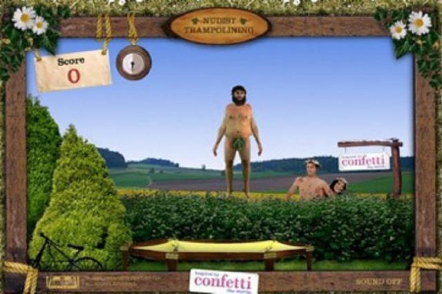 FKK-Game: Spring in den Nudistenhimmel!