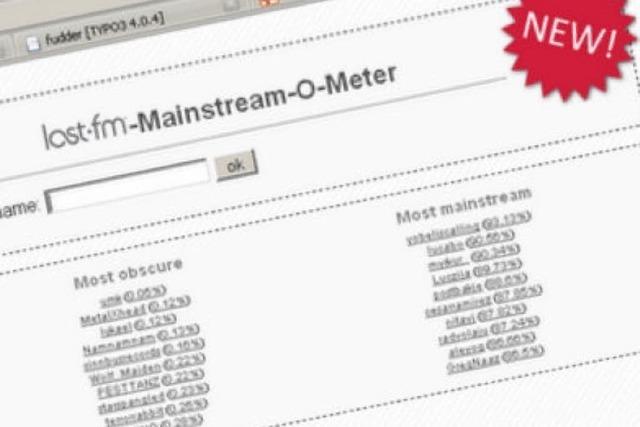 Mainstream-O-Meter: Wie Mainstream ist Dein Musikgeschmack?