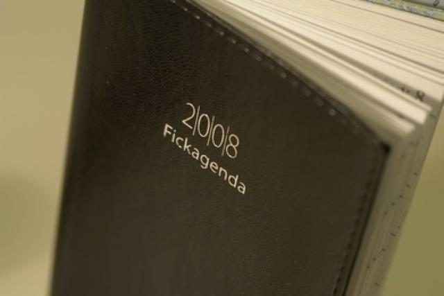 Fickagenda 2008