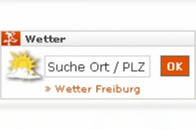 Freiburg-Wetter auf fudder