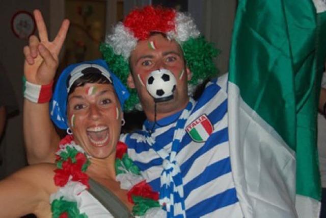 Ganz Italien ist ein Fußball