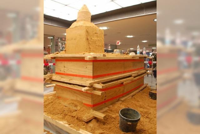 Das Freiburger Mnster ganz aus Sand