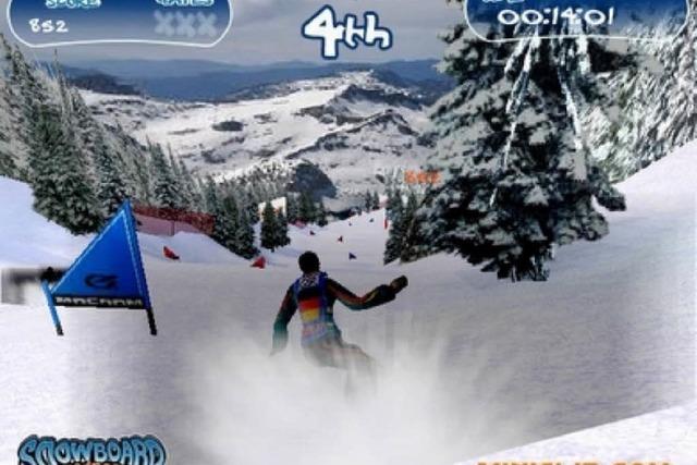 Online-Game: Snowboard Madness
