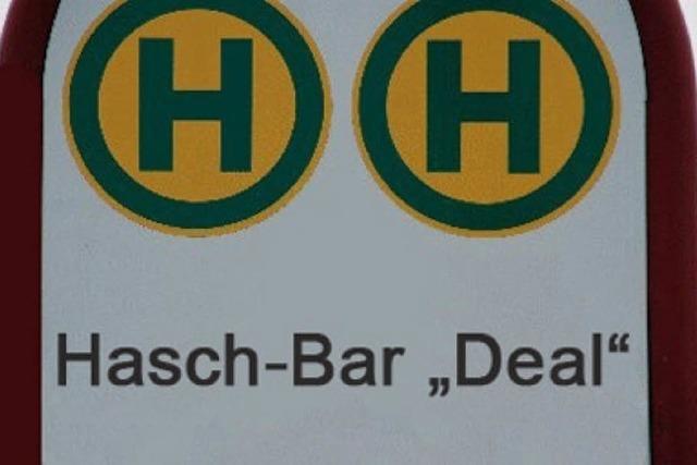 Haslacher Bad = Hasch-Bar 