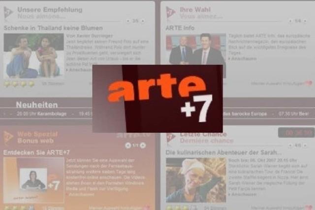 arte+7: Qualitätsfernsehen kostenlos