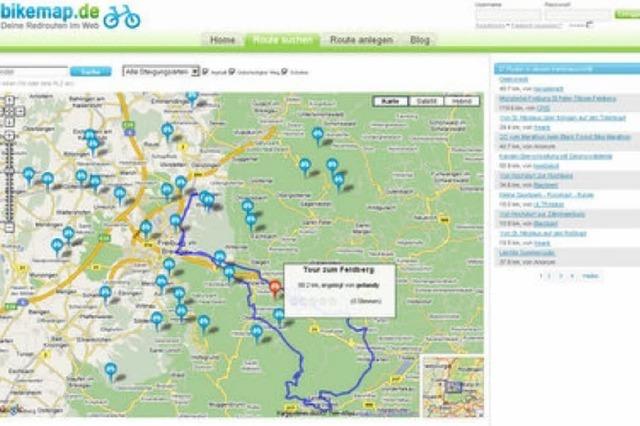 bikemap.de: Die besten Radtouren miteinander teilen