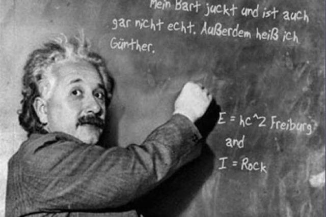 Einstein in den Mund gelegt