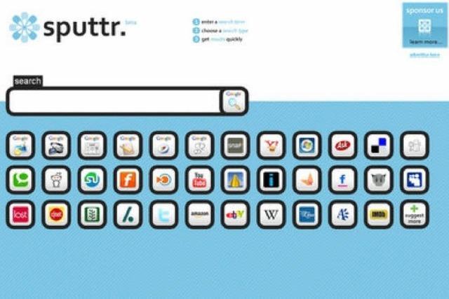 Sputtr: Schickes Suchen im Web 2.0