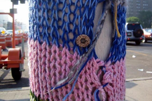 Knitta: Stricken statt sprhen
