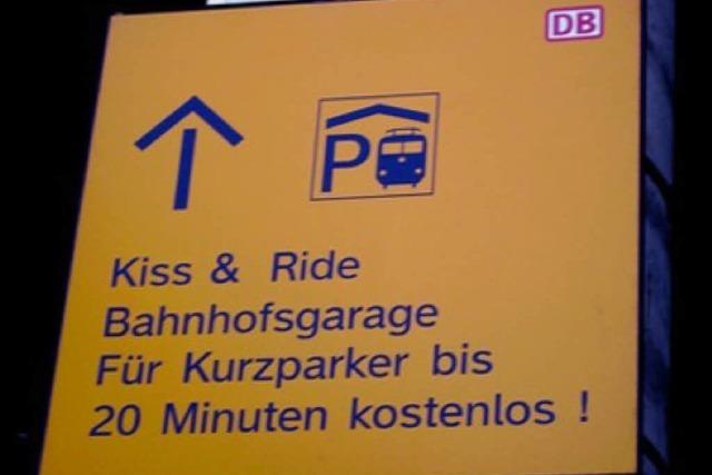 Umsonst knutschen in der Bahnhofsgarage