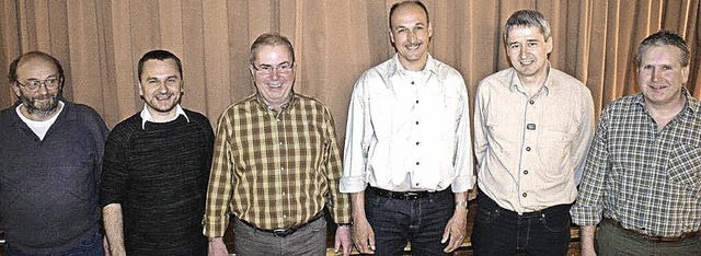 Der neue Vorstand des Hegerings (von l...n, Bernd Wlfle und Klaus-Dieter Joos   | Foto: Hans-Jrgen Wehrle