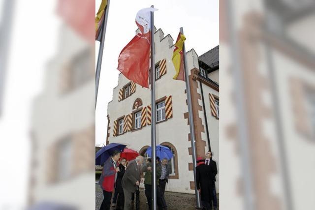 Friesenheim und Heiligenzell zeigen Flagge frs Jubilum