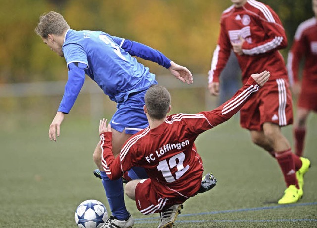 Im Hinspiel brachten die Roten aus Lf...wollen sich  die Blauen revanchieren.   | Foto: P. Seeger