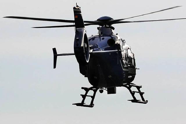 Hubschraubersuche in Freiburg nach Vermisster beendet