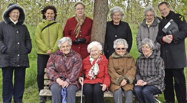 Die Damen vom Bollschweiler Seniorentr... von links) von der Agenda-21-Gruppe.   | Foto: Lisa Blitz