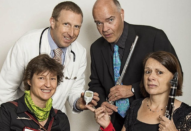 Das Onkel-Doktor-Quartett gastierte in Elzach.   | Foto: privat