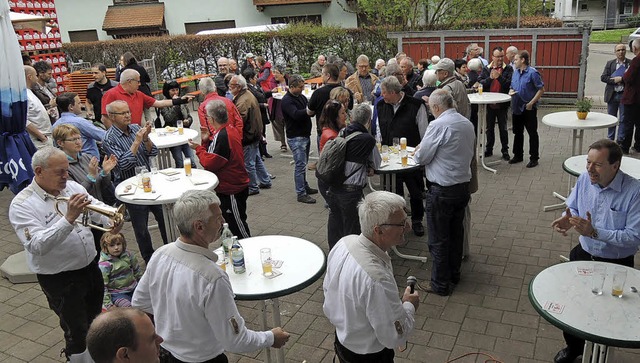 Die spontanen Festes sind die schnste...Brauereihoffest in der Lwenbrauerei.   | Foto: Meier
