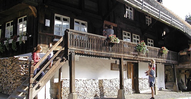 Der Segerhof in Wembach wurde um 1680 ...al in der Woche Besichtigungen statt.   | Foto: Schwarzwaldregion Belchen