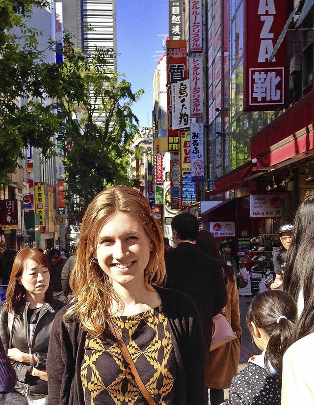 Lisa Murken in Tokio   | Foto: BZ