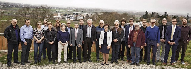 Gemeinsam voran: OB Edith Schreiner (M...ltung und Vertreter der Brgervereine   | Foto: Michael Bode/Stadt