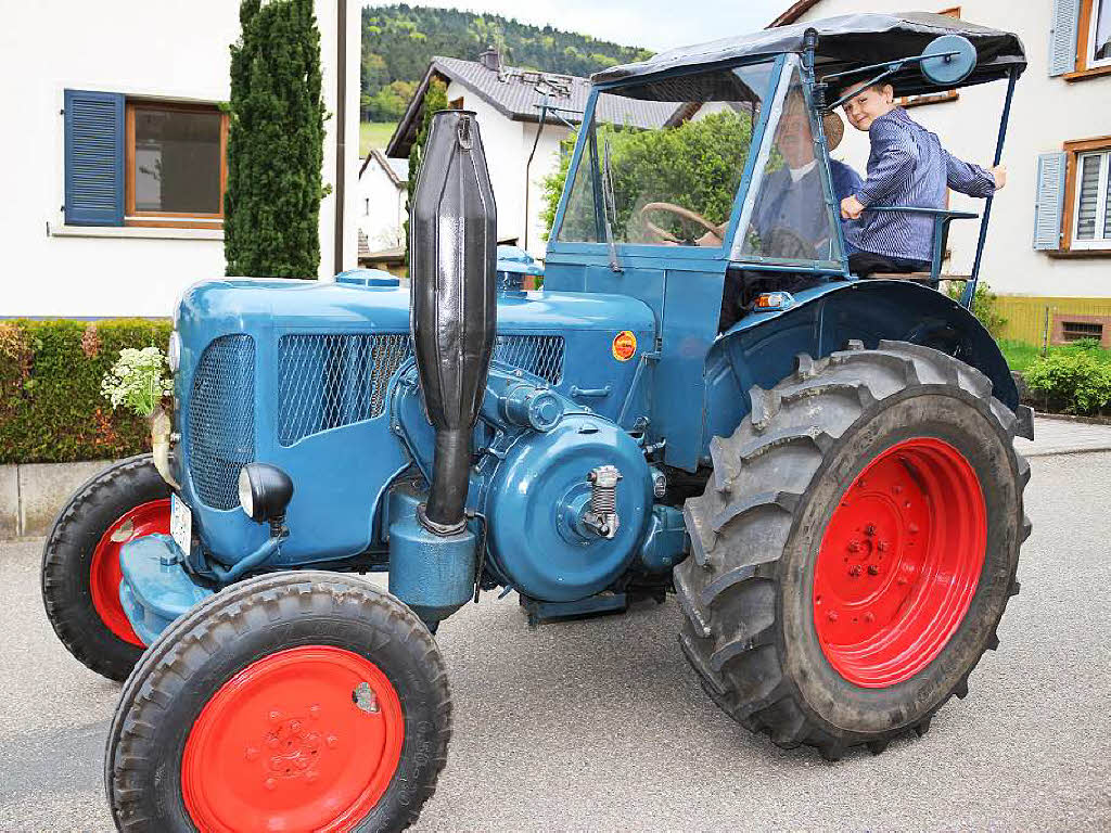 Historische Schlepper gehren einfach dazu