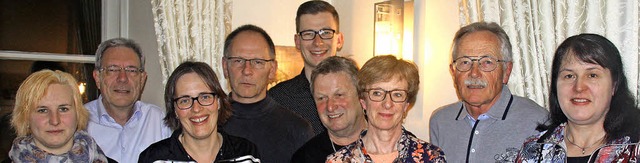 Sie gehren zum Vorstand des Harmonika...aric, Reiner Walliser, Andrea Rohart   | Foto: Siemann