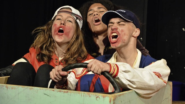Unterwegs in die Walachei: Das Junge Theater spielt &#8222;Tschick&#8220;   | Foto: Barbara Ruda