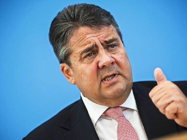 Reist vielleicht im Juni in den Iran: Vize-Kanzler  Sigmar Gabriel   | Foto: DPA