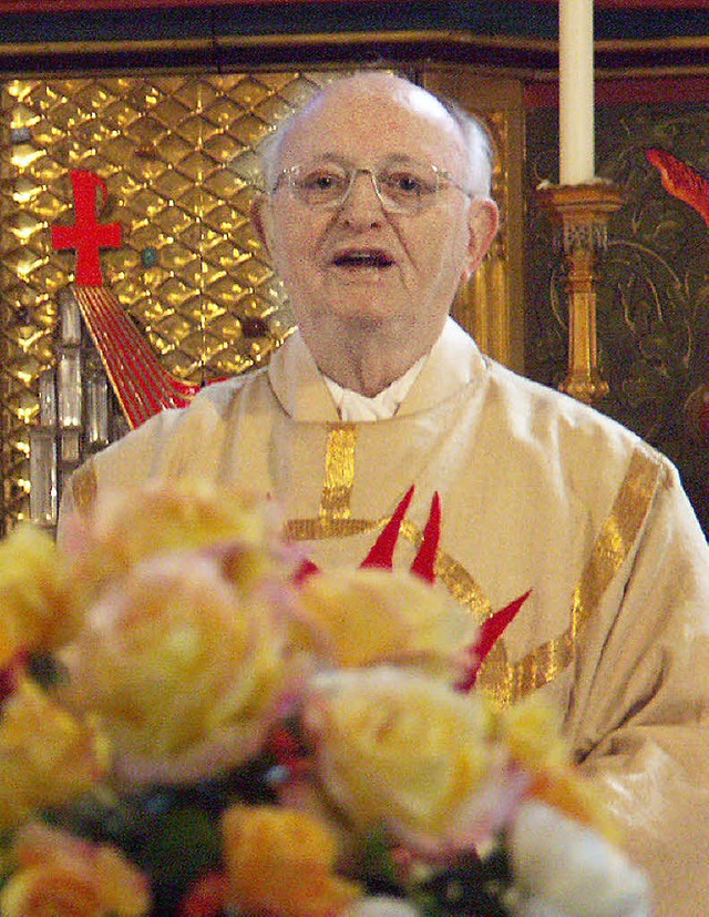 Wie schon vor zehn Jahren beim goldene...zt wieder in der Heilig-Geist-Kirche.   | Foto: Charlotte Frse