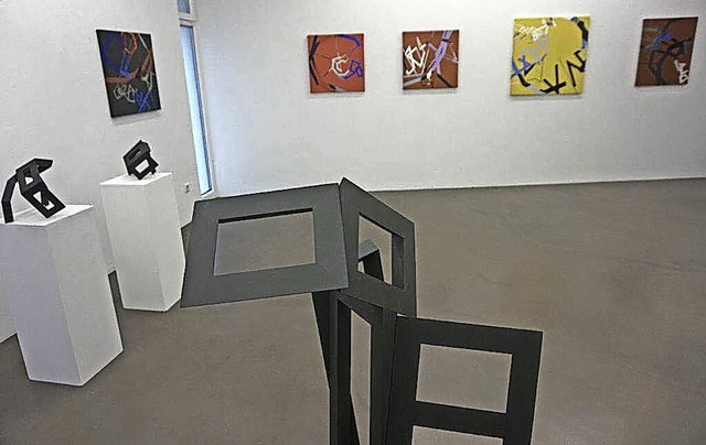 Die Ausstellung im Haus der Modernen Kunst in Grunern luft bis 5. Juni.   | Foto: Anne Freyer