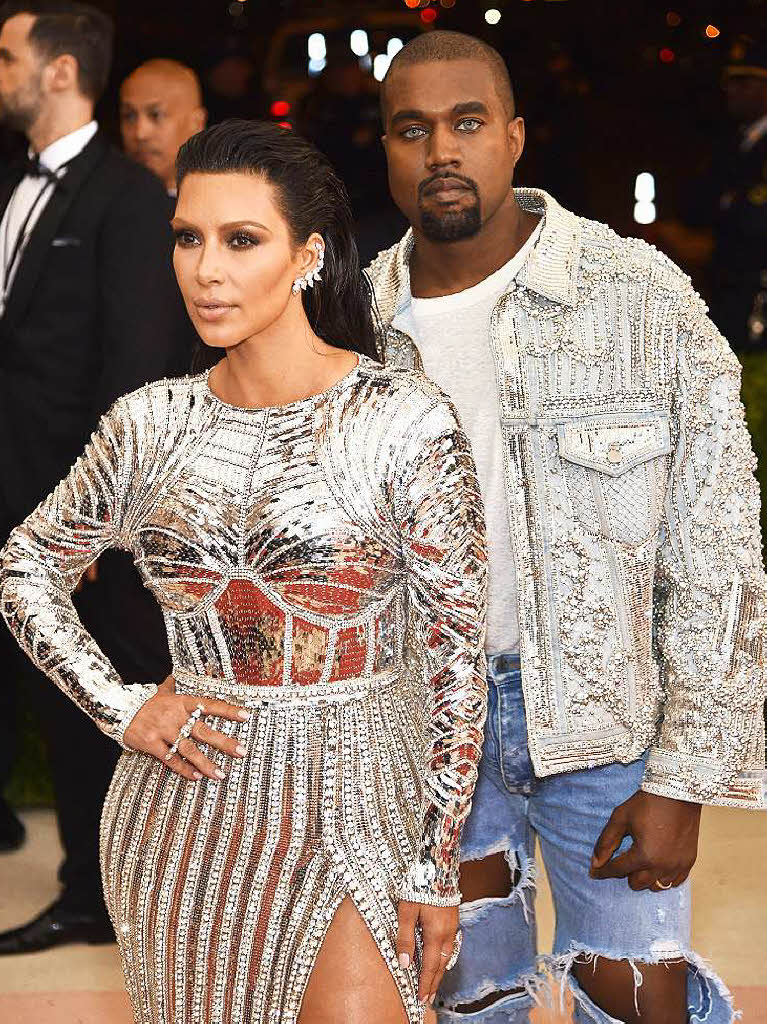 Glitzer-Paar: Kim Kardashian und Kanye West