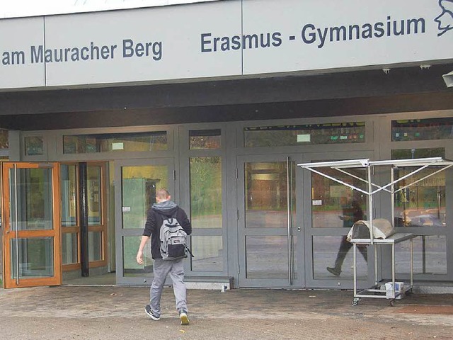 In das Erasmus Gymnasium in Denzlingen wurde eingebrochen.  | Foto: Frank Kiefer