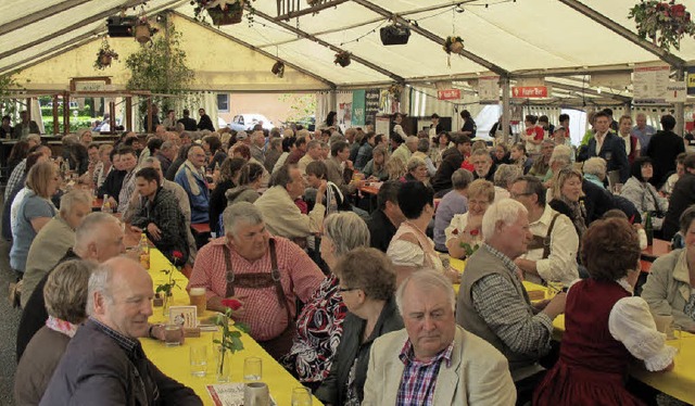 Volles Haus in Riegel beim Musikfest    | Foto: Veranstalter