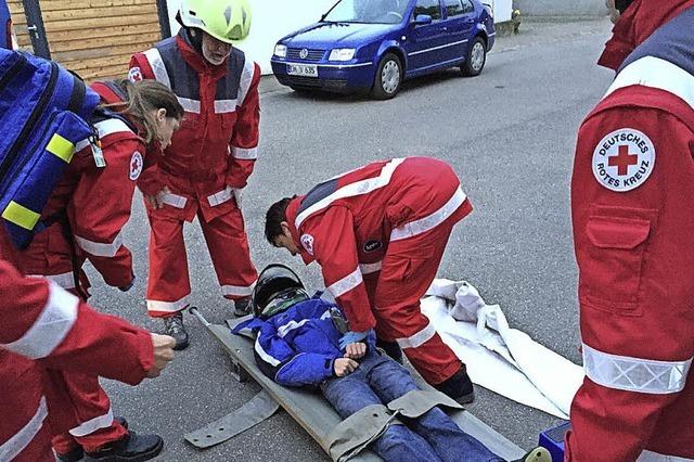 Abteilungswehr und DRK arbeiten gut zusammen