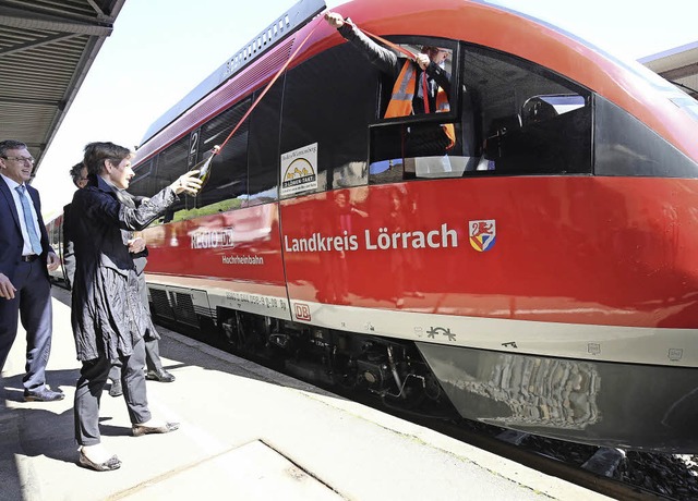 Die Lrracher Landrtin Marion Dammann...amen &#8222;Landkreis Lrrach&#8220;.   | Foto: ZVG