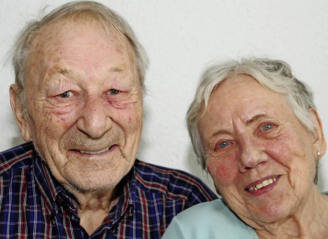 Anna und Karl-Heinz Feldmann &#8211; seit 60 Jahren verheiratet.   | Foto: Sedlak