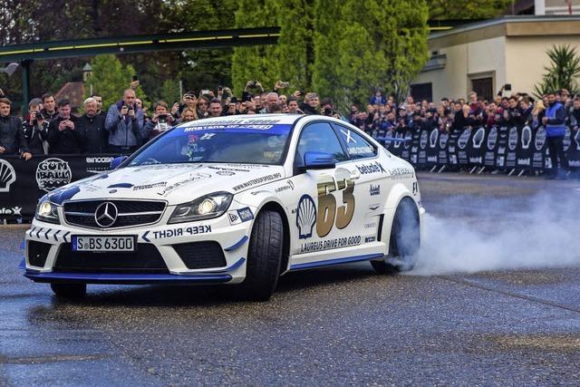 Rallye Gumball 3000 macht Station