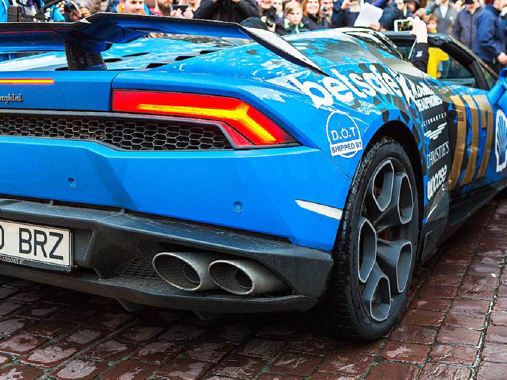 Understatement ist beim Gumball 3000 kein Thema.