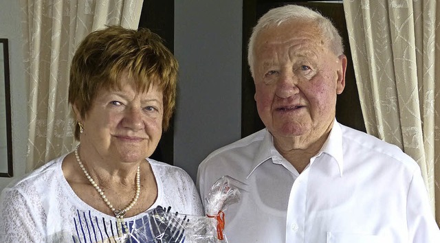 Paula und Kurt Weiler feierten Diamantene Hochzeit  | Foto: Aribert Rssel