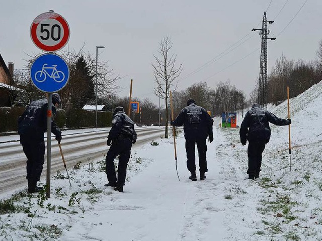 So mhsam wie die Spurensuche nach dem...e Suche nach der Wahrheit im Prozess.   | Foto: Julia Jacob