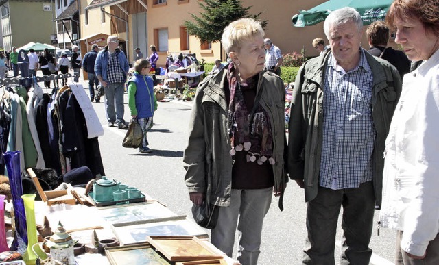 Viel geboten, wie hier im Jahr 2014, w...gen Sonntag in der Wehrer Innenstadt.   | Foto: Kerckhoff